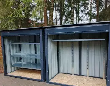 Многофункциональный хозблок для хранения: что хранить, как зонировать и какой размер выбрать